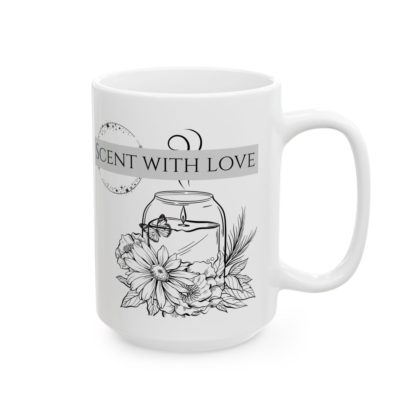 Scent with Love Ceramic Mug (11oz, 15oz)