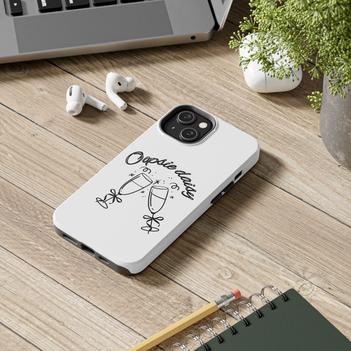 Wine glass Tough Phone Cases