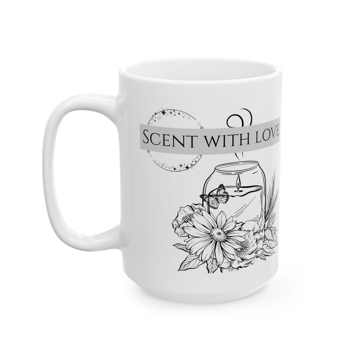 Scent with Love Ceramic Mug (11oz, 15oz)