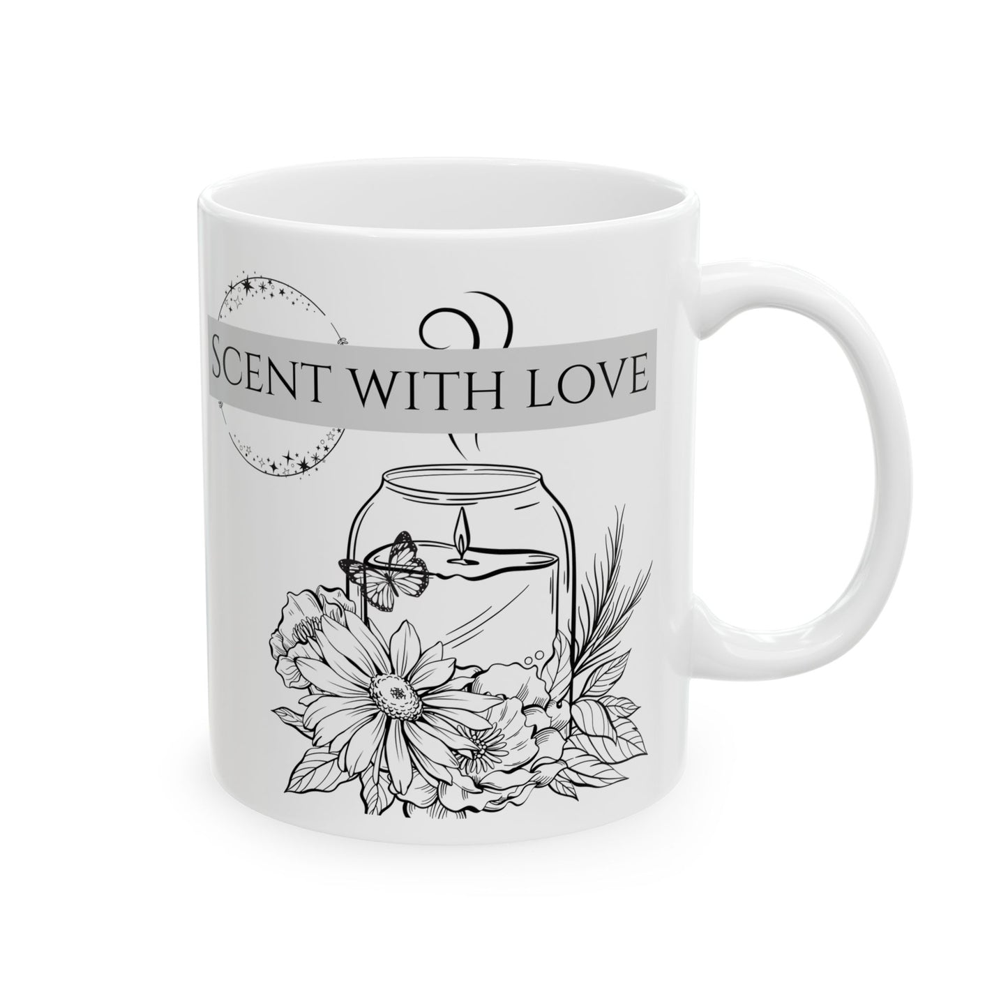 Scent with Love Ceramic Mug (11oz, 15oz)